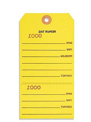 Repair Tags