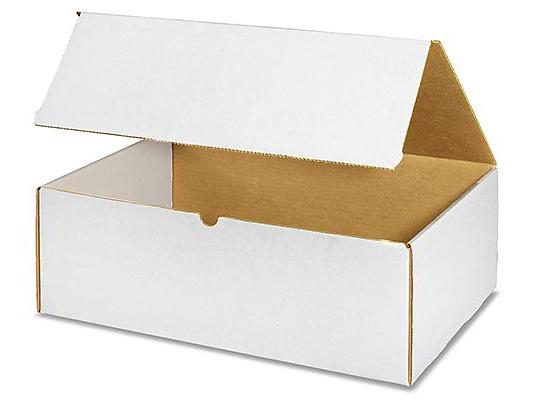 17 1 / 4 x 11 1 / 4 x 6 White Literature Mailers
