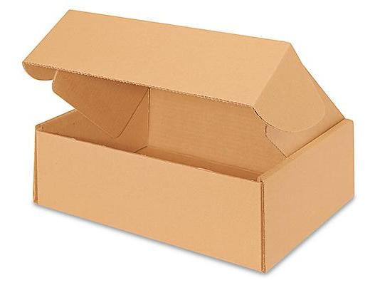 11 1 / 8 x 8 3 / 4 x 4 Kraft Tab Locking Literature Mailers