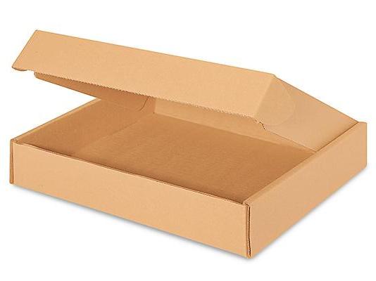 11 3 / 4 x 10 3 / 4 x 2 1 / 4 Kraft Tab Locking Literature Mailers