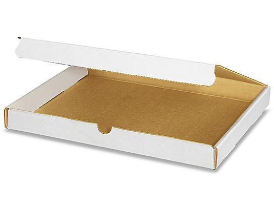 13 x 10 x 1 1 / 4 White Literature Mailers
