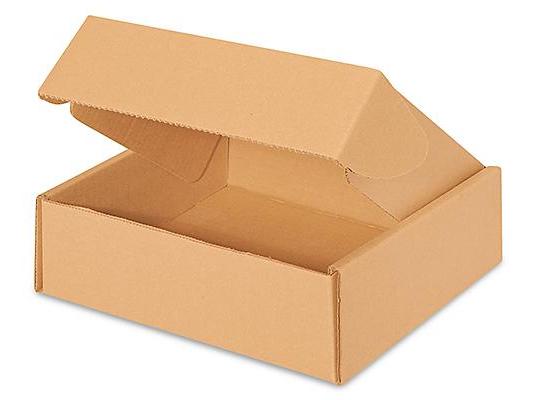 8 x 8 x 2 3 / 4 Kraft Tab Locking Literature Mailers