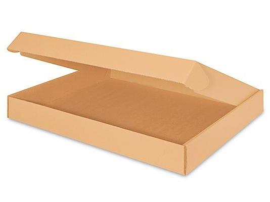 22 x 18 x 2 3 / 4 Kraft Tab Locking Literature Mailers