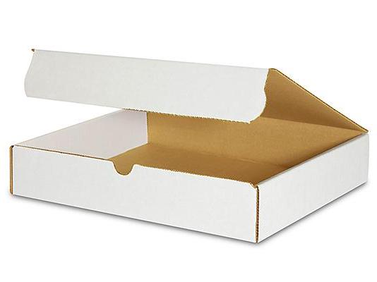 11 1 / 8 x 8 3 / 4 x 2 White Literature Mailers