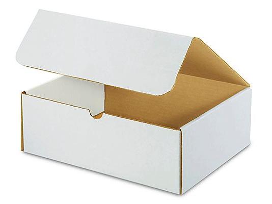 11 1 / 8 x 8 3 / 4 x 4 White Literature Mailers