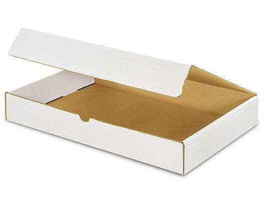 17 x 11 x 2 1 / 2 White Literature Mailers