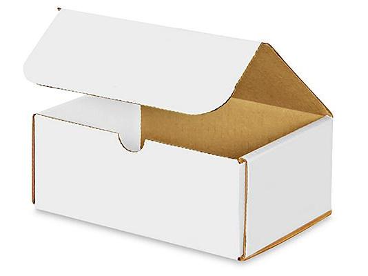 7 1 / 8 x 5 x 3 White Indestructo Mailers