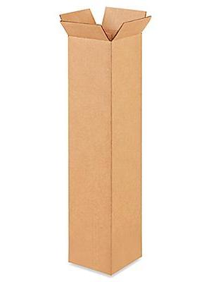 4 x 4 x 20 Tall Corrugated Boxes