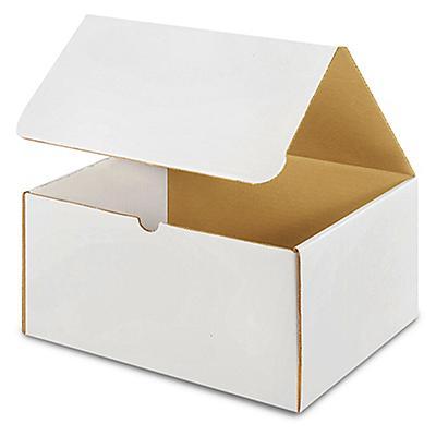 12 1 / 8 x 9 1 / 4 x 6 1 / 2 White Literature Mailers