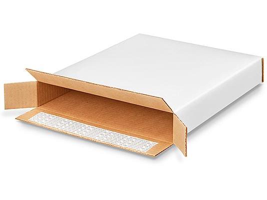 10 7 / 8 x 2 x 12 1 / 4 Easy Seal Side Loader Corrugated Boxes