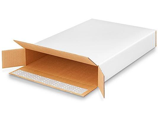 12 1 / 2 x 3 x 17 1 / 2 Easy Seal Side Loader Corrugated Boxes