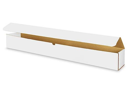 36 1 / 4 x 4 7 / 8 x 4 White Indestructo Mailers