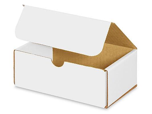 6 1 / 2 x 4 1 / 2 x 2 1 / 2 White Indestructo Mailers