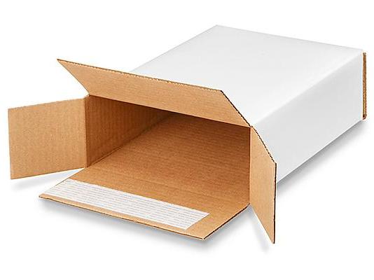 9 1 / 4 x 3 x 6 3 / 4 Easy Seal Side Loader Corrugated Boxes