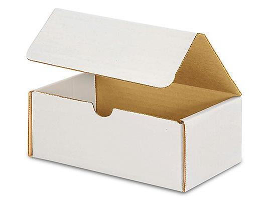 7 1 / 8 x 4 1 / 2 x 3 White Literature Mailers