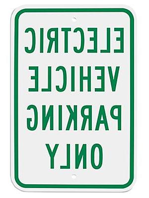 Electric Vehicle Parking Only Sign