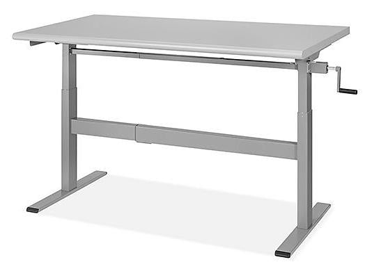 Manual Adjustable Height Workbench