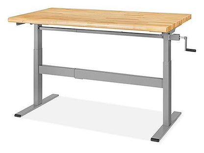 Manual Adjustable Height Workbench