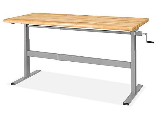 Manual Adjustable Height Workbench