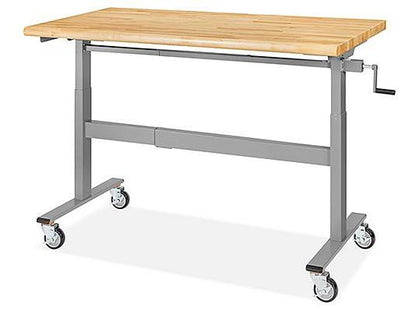 Manual Adjustable Height Workbench