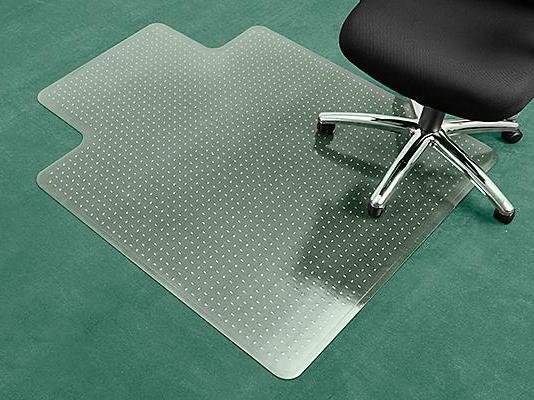 Carpet Chair Mat with Lip