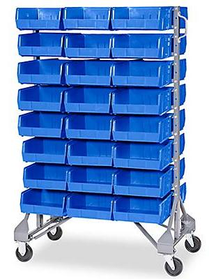 Standard Mobile Stackable Bin Organizer