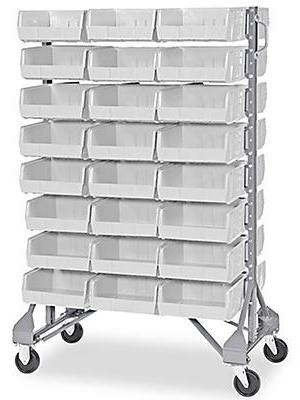 Standard Mobile Stackable Bin Organizer