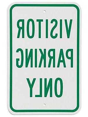 Visitor Parking Only Sign