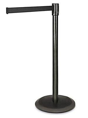 Crowd Control Base Post Crowd Control Post with Retractable Belt – MidAtlas
