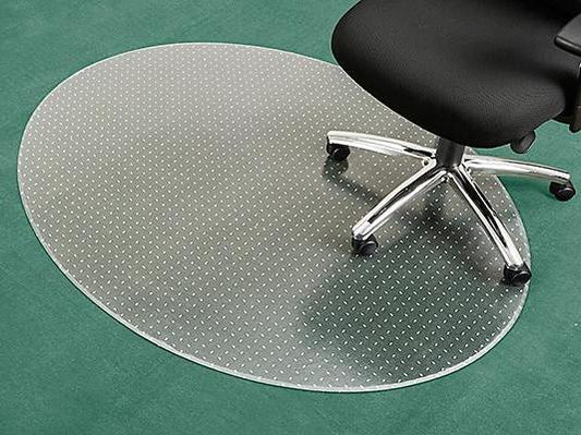 Oval Carpet Chair Mat