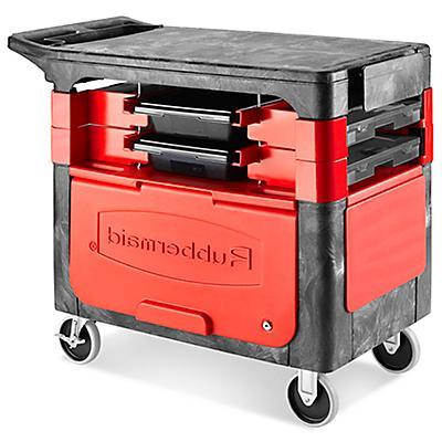 Rubbermaid ® Trades Cart with Cabinet