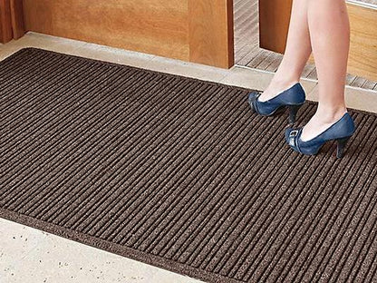 Ribbed Entry Carpet Mat