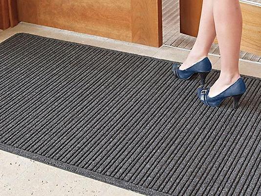 Ribbed Entry Carpet Mat