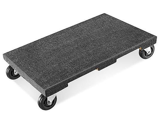 Solid Top Carpeted Dolly