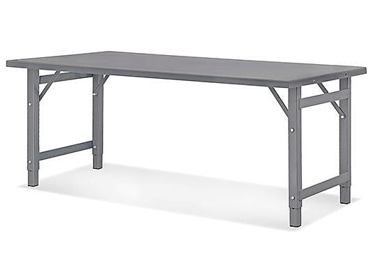 Steel Assembly Table without Bottom Shelf