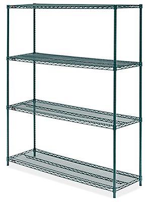 Epoxy Wire Shelving Unit