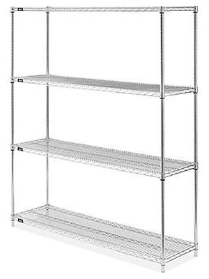 Epoxy Wire Shelving Unit