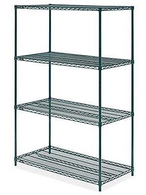 Epoxy Wire Shelving Unit