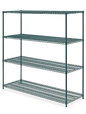 Epoxy Wire Shelving Unit