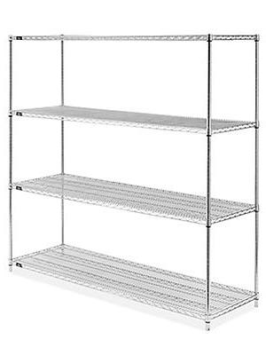 Epoxy Wire Shelving Unit