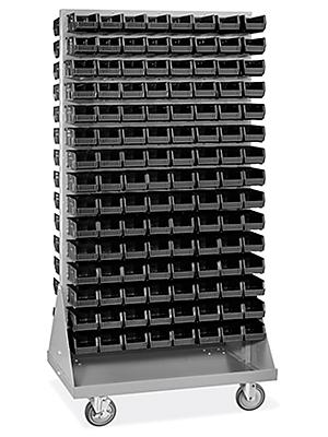 Panel Mobile Stackable Bin Organizer