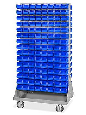 Panel Mobile Stackable Bin Organizer