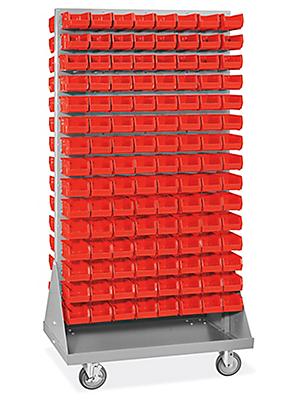 Panel Mobile Stackable Bin Organizer