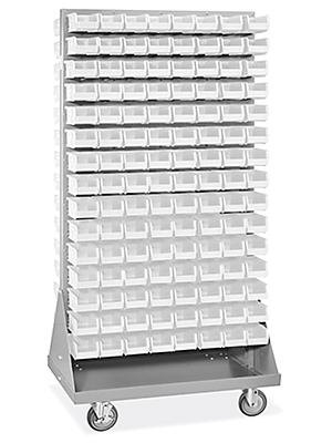 Panel Mobile Stackable Bin Organizer