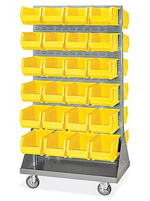 Panel Mobile Stackable Bin Organizer