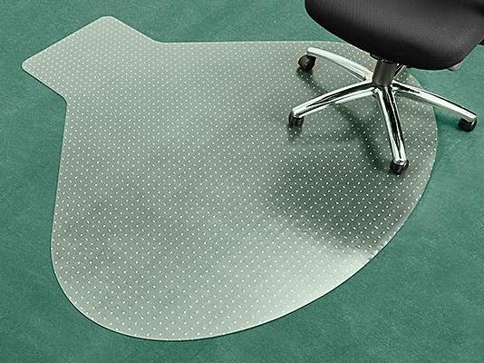 Workstation Carpet Chair Mat with Lip