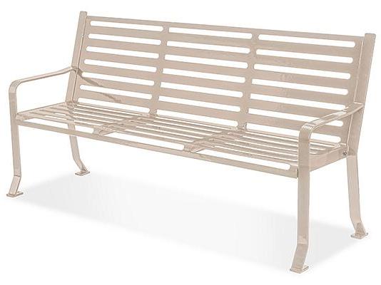 Terrace Bench with Back