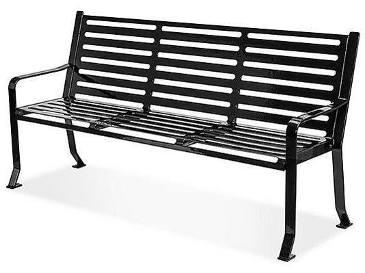 Terrace Bench with Back