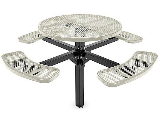 Inground Mount Picnic Table