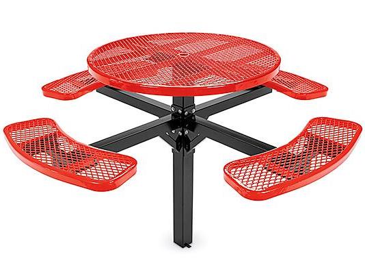 Inground Mount Picnic Table